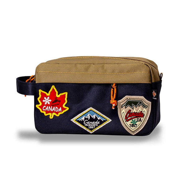 Compact design CANADA TRAVEL KIT TOILETRY BAG