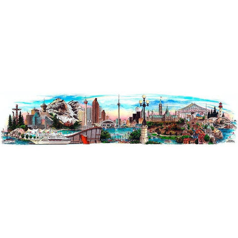 Canada Coast To Coast  Postcard