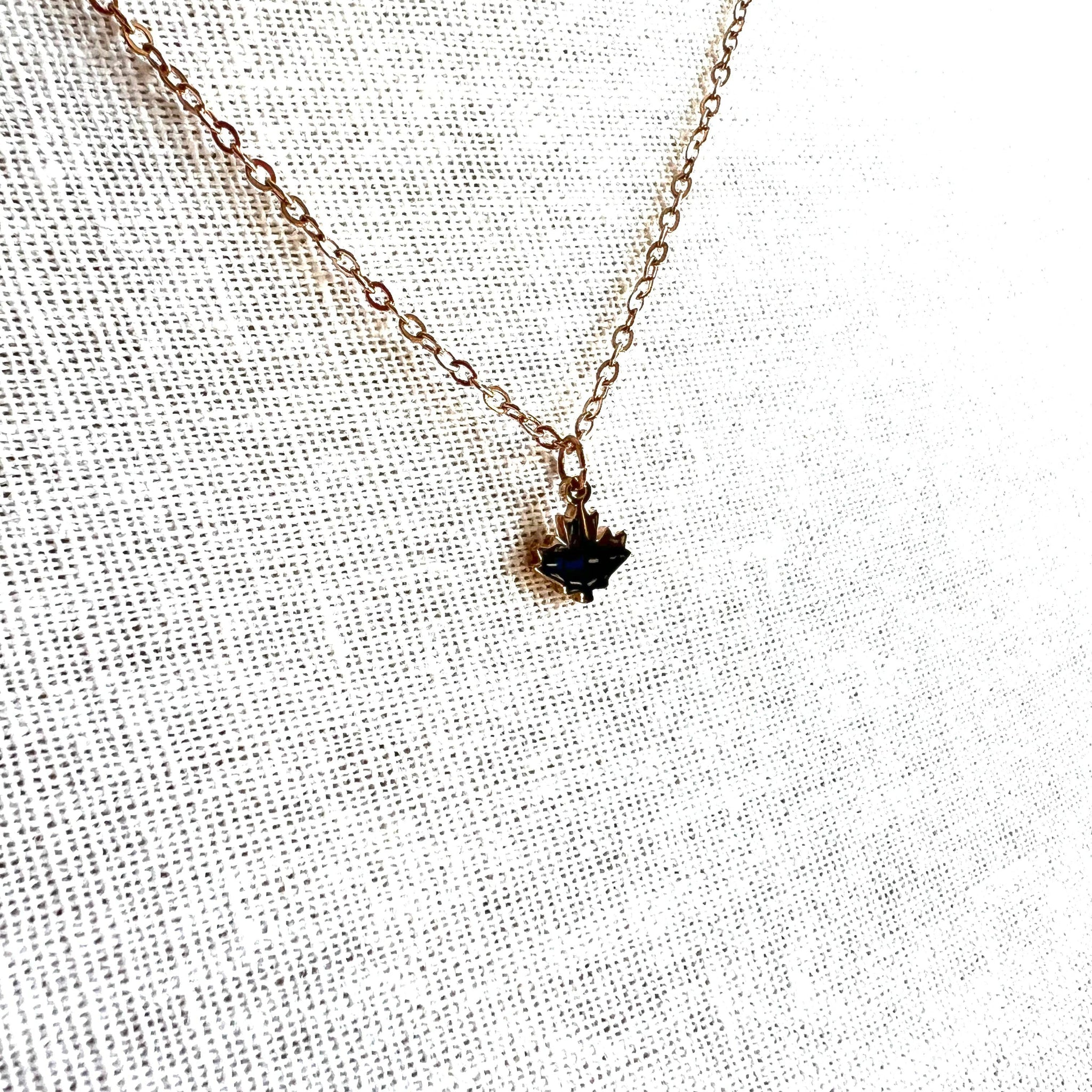 Maple Leaf Necklace
