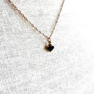 Maple Leaf Necklace 