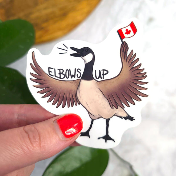 Elbows Up Goose 3