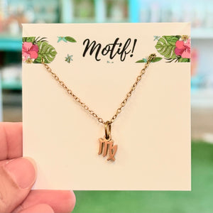Astrology Sign Necklace 