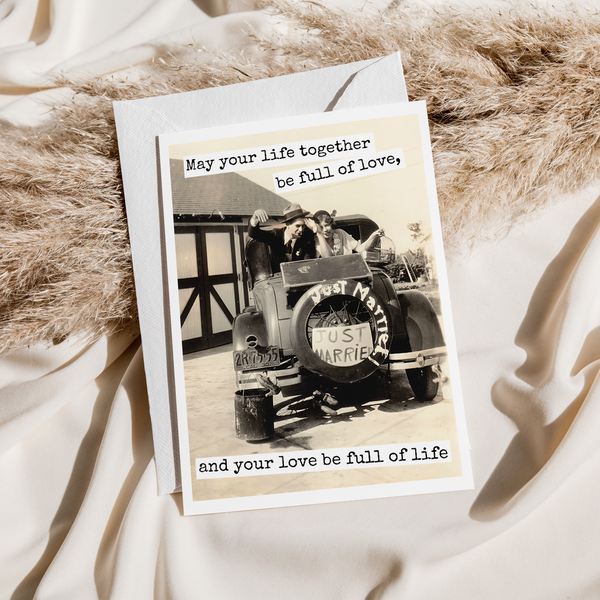 Wedding Card. May Your Life Together Be Full Of Love...