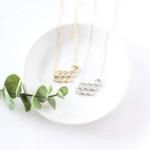 Honeycomb Necklace
