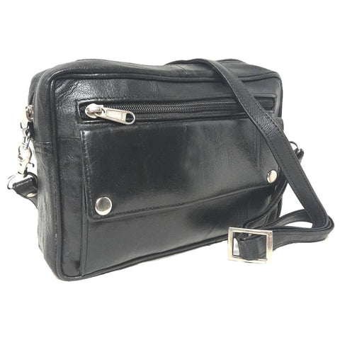 Genuine Leather Lambskin Shoulder Messenger Bag