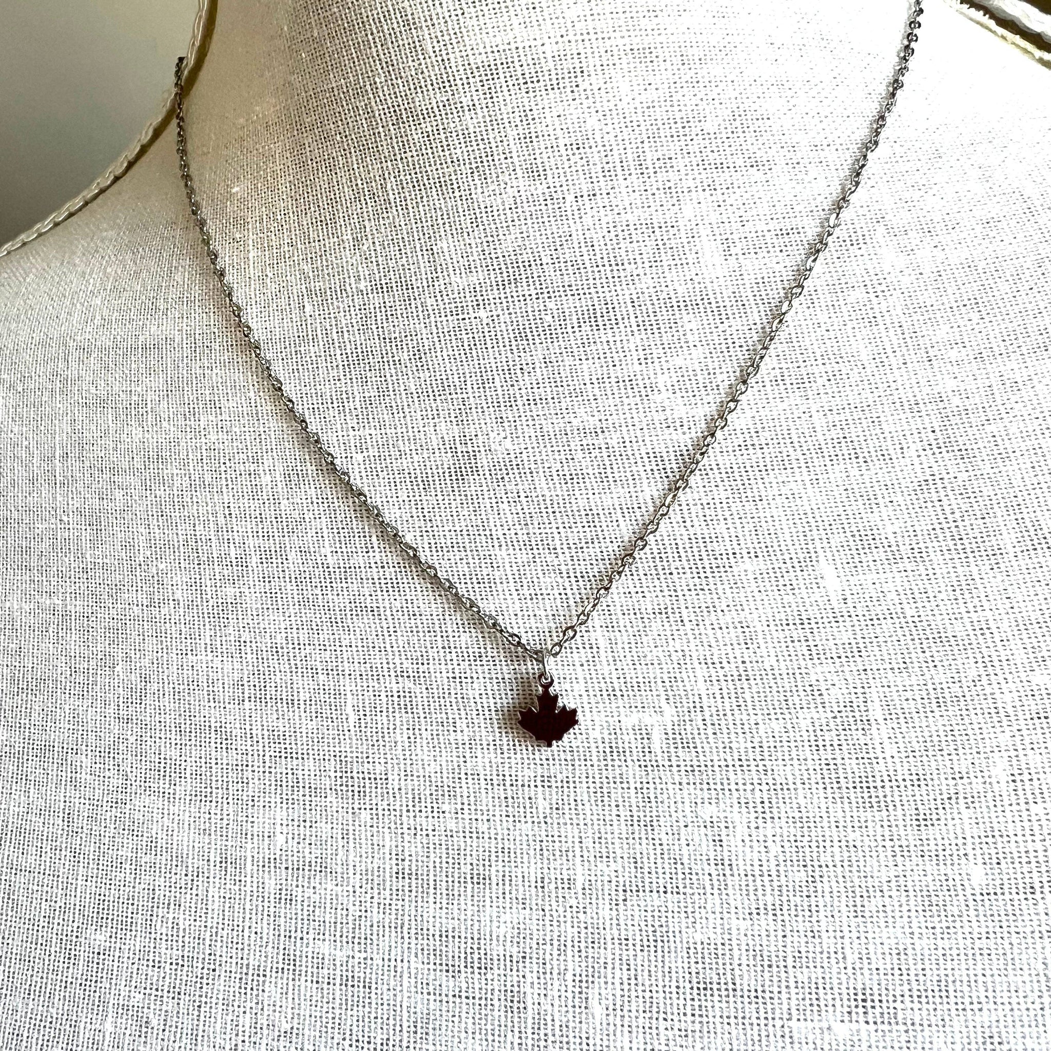 Maple Leaf Necklace