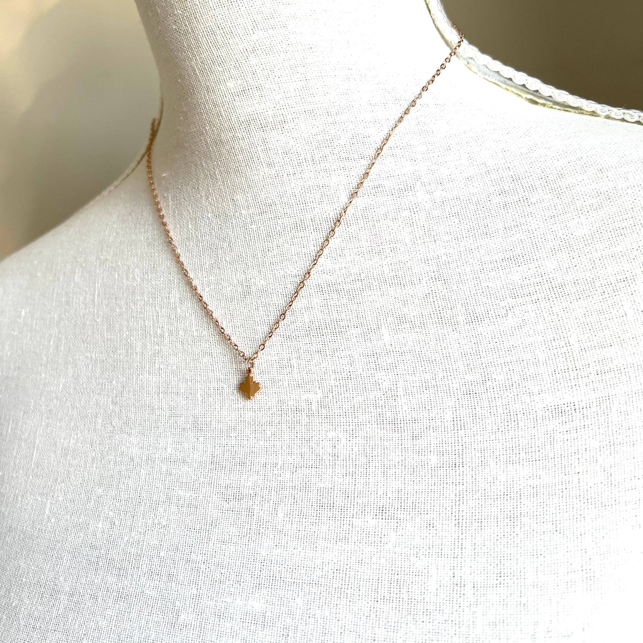 Maple Leaf Necklace