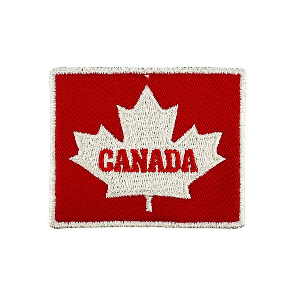 Canada iron-on embroidery patch