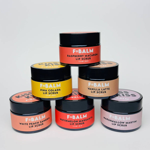 White Peach Sangria Exfoliating Sugar Lip Scrub