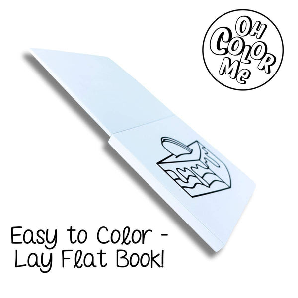 Mini Coloring Book Positive Words, 4