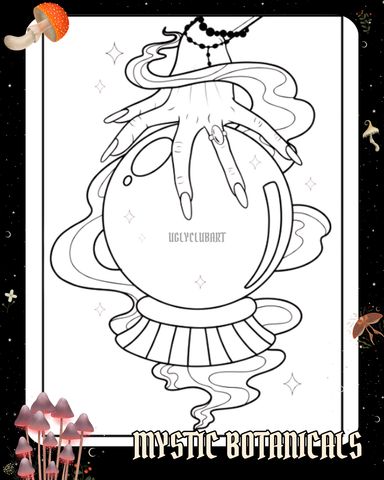 Journal anti-anxiété format voyage : Mystic Botanicals