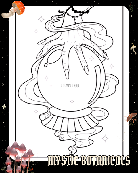 Journal anti-anxiété format voyage : Mystic Botanicals