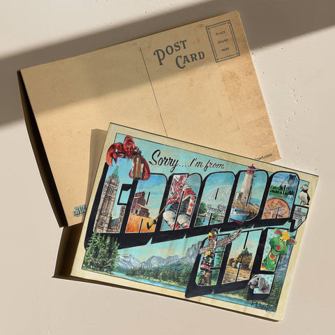 Canada-Eh? Toronto Postcard by Rob Croxford