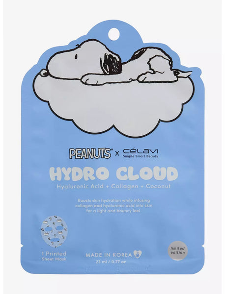 Hydro Cloud Face Mask – Peanuts Snoopy Edition