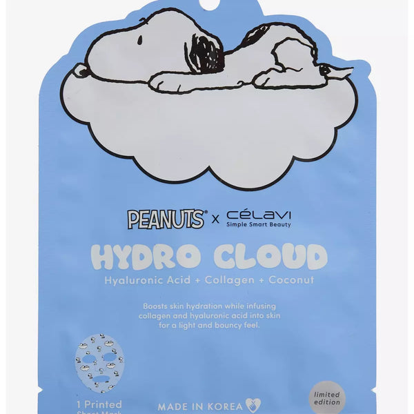 Hydro Cloud Face Mask – Peanuts Snoopy Edition