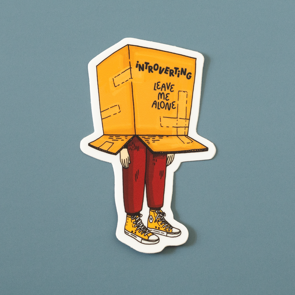 Funny Introvert Sticker