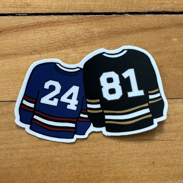 Hockey Romance Jersey Sticker