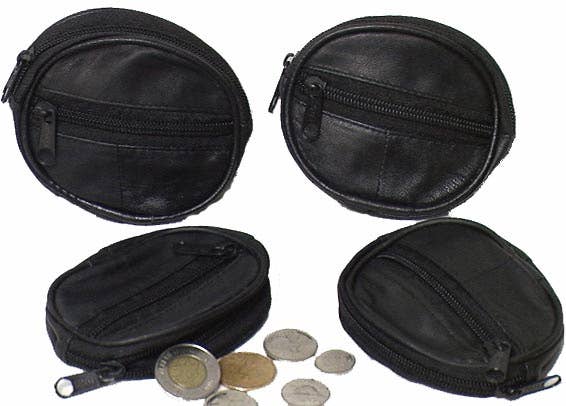 Genuine Leather Lambskin Coin Purse
