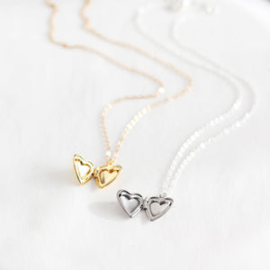 Mini Heart-Shaped Locket 