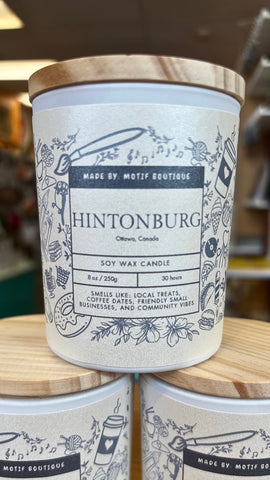 Hintonburg 8oz Candle - Made by Motif