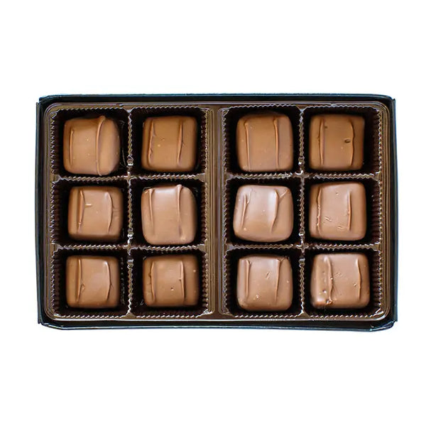 Boxed Chocolate (12 Piece) Milk Chocolate Truffles