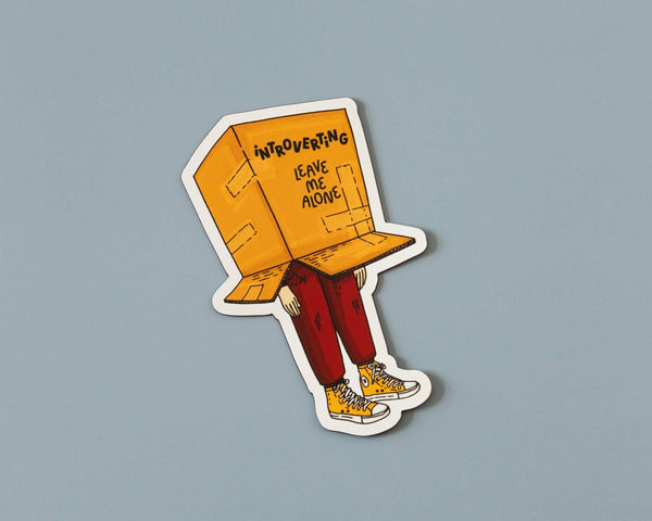 Funny Introvert Sticker
