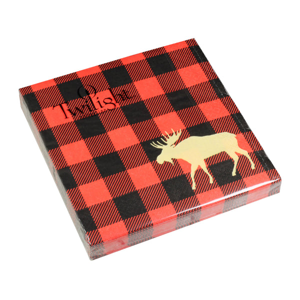 Buffalo Moose Luncheon Napkin
