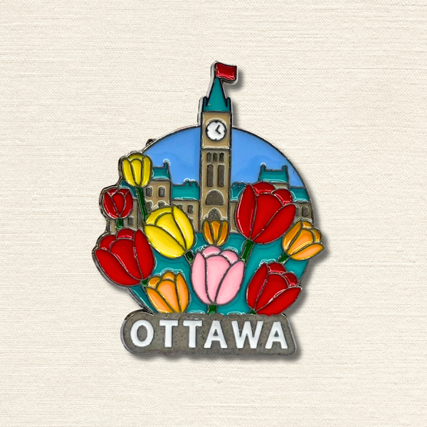 Ottawa in Bloom Enamel Pin