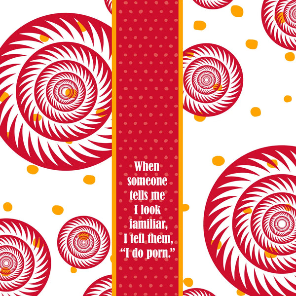 When Someone Says I look Familiar Dish Towel