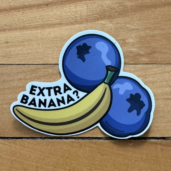 Hockey Romance Skip Extra Banana Sticker
