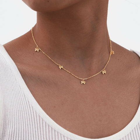 Bow Peep Necklace