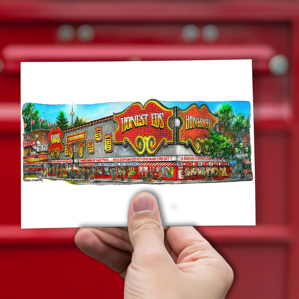 Carte postale d'Honest Ed