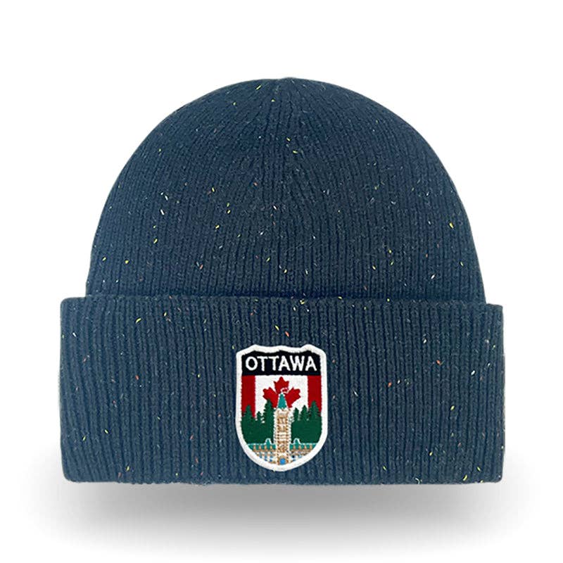 OTTAWA COLORED SPECKLE KNIT TOQUE