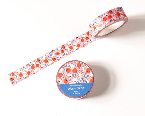 Cute Lemon Washi Tape - 15mm x 10m