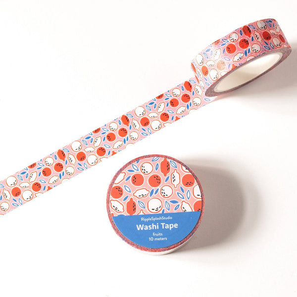 Cute Lemon Washi Tape - 15mm x 10m