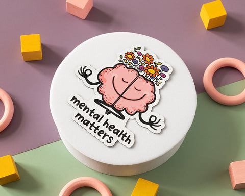 Mental Health Matters Vinyl Sticker