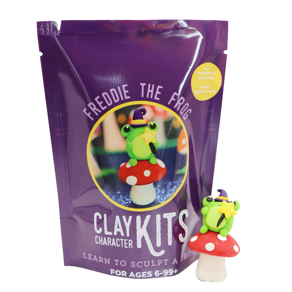 Freddie the Frog DIY Polymer Clay Kit | Arts & Craft Kit