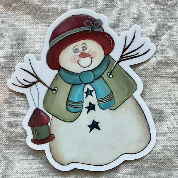 Snowman Sticker