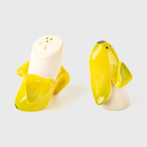 Banana Salt & Pepper Shakers, Set/2 , 4.53x3.15