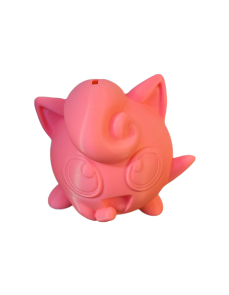 Jigglypuff Piggy Bank - Low Poly Edition