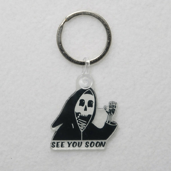 See you soon keychain