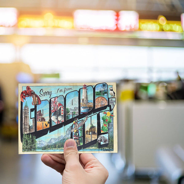 Canada-Eh? Toronto Postcard by Rob Croxford