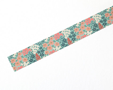 Floral Washi Tape - 15mm x 10m