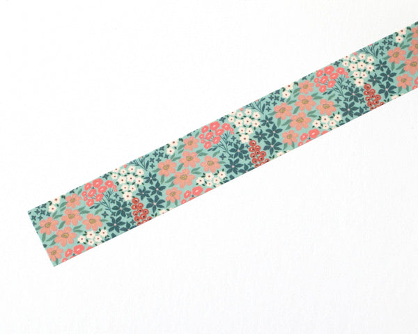 Floral Washi Tape - 15mm x 10m