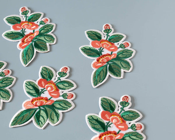 Floral Iron-On Patch