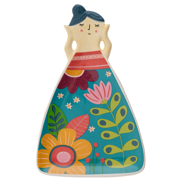 REYNA TRINKET DISH - BLUE HAIR