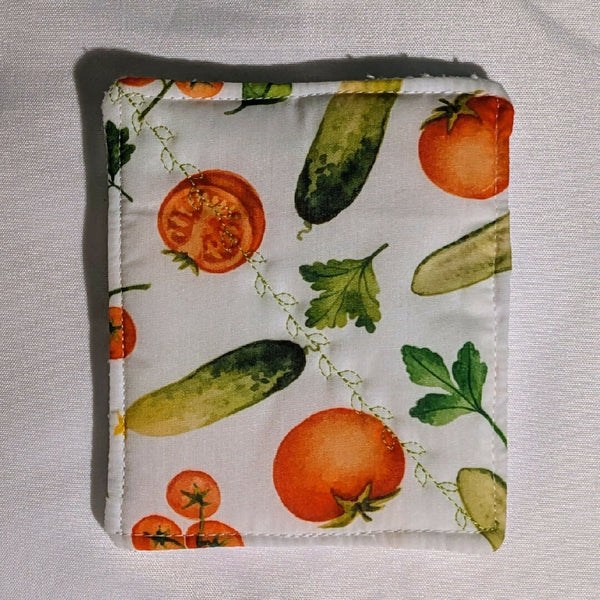 Tomatoes and Cucumbers Reusable Sponge