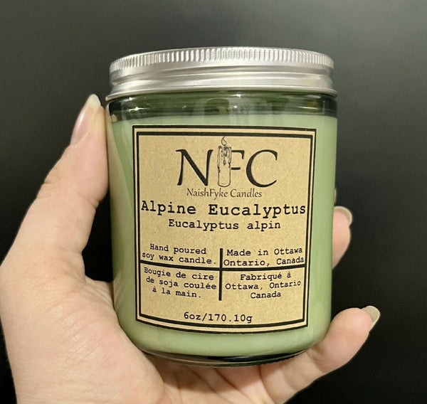 Alpine Eucalyptus 6oz candle
