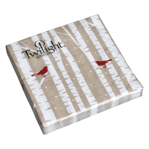 Red Birds  Luncheon Napkin