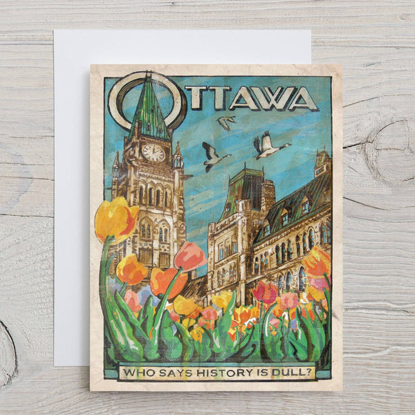 Ottawa Canada Historic Greeting Card | Canada Not For Sale